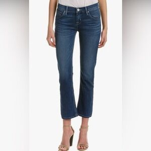 NWT Hudson Jeans Elysian Size 26 midrise crop Bailee Kicked Baby…